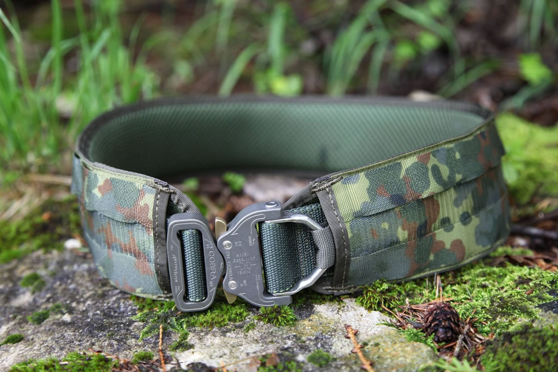 Der taktische Dienstgürtel Jed Belt in Verbindung mit dem Battle Belt „leicht“ MD-Textil®