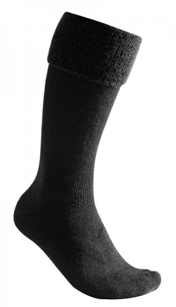 Woolpower Socks Knee High 600 schwarz