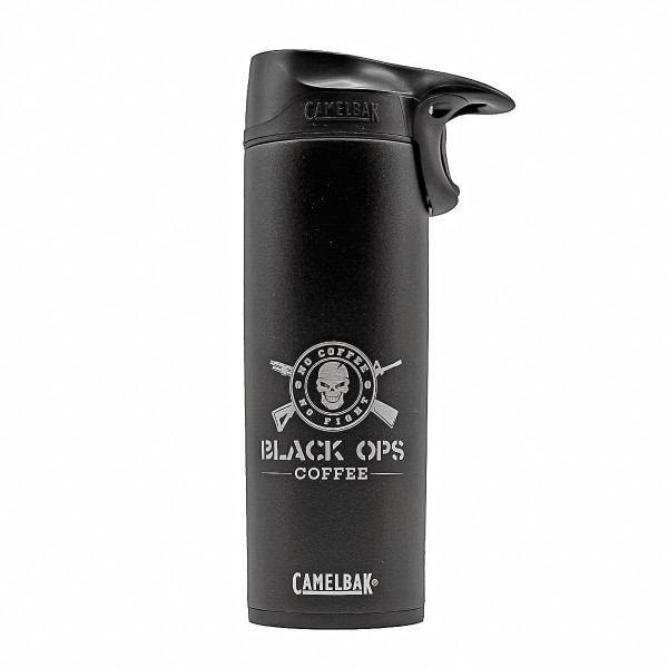 Black Ops Coffee Thermobecher